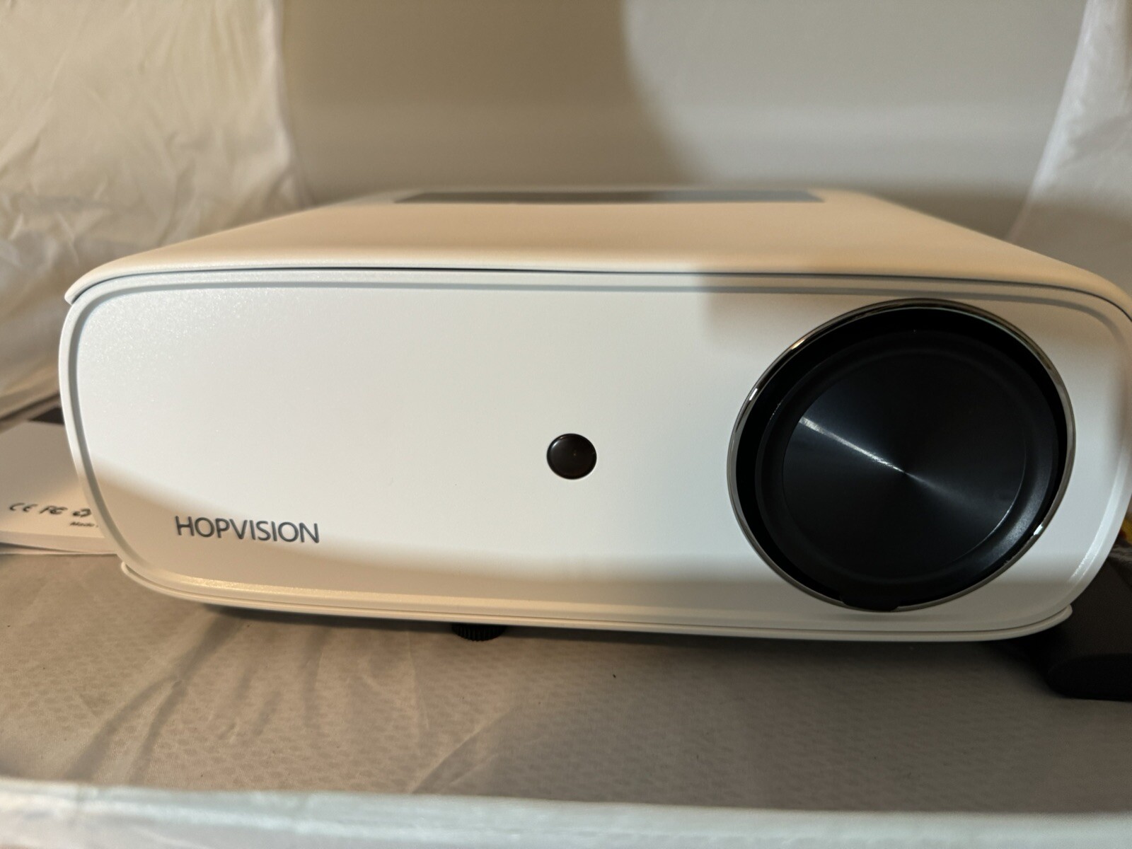 HOPVISION JQ818A Home Theater / Video Entertainment LED Projector White ...
