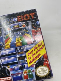 Pin-Bot(Nintendo NES 1990) CIB Complete in box, W/ Manual Insert Ships Fast
