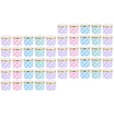 200pcs Muffin Wrapper Focaccina Della Muffa Fodere Del Bigné