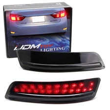 Smoked Lens 80-SMD LED Bumper Reflector Marker Lights For 2013-2018 Lexus GS ES