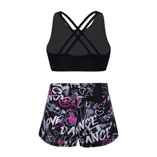 Kids Girls Swimwear Training Bikini Pool Swimsuit Holiday Beachwear Tracksuit - Picture 25 of 44
