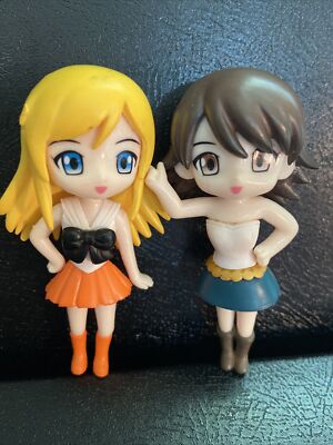 Chibi Sailor Moon Style Anime PVC Mini Figures Girls