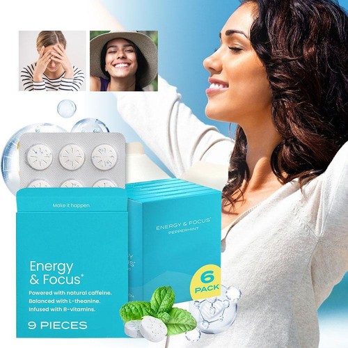 NeuroGum Energy Mints Sin Azúcar con Vitamina Natural L-teanina - Imagen 4 de 21