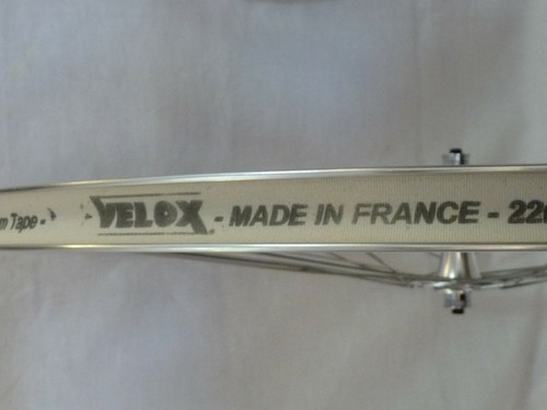 27" polished silver road bike wheels for classic bikes - Picture 6 of 6