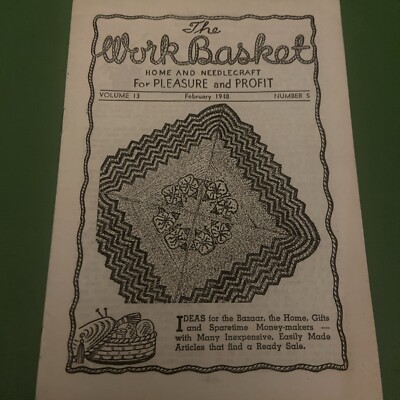 The Work Basket Home And Needlecraft February 1948