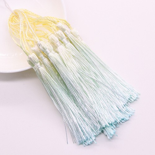 8X Gradient Fringe Tassel Sewing Accessory Hanging Crafts Trim Pendant Bookmark - Picture 17 of 26