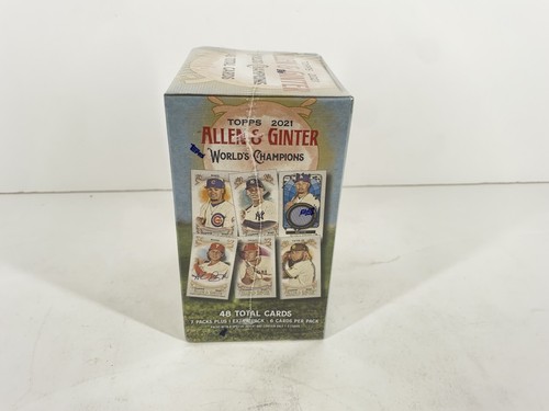 2021 Topps Allen & Ginter Blaster Box Factory Sealed Brand New 48 Cards - Picture 3 of 6