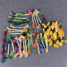 Lot of J&P Coats Dmc Misc Embroidery Floss Th...