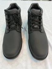 Rockport  SS  Plain Black  Toe Boot Size 13w Hydro_ Shield  Waterproof