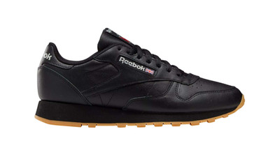 Reebok Classic Leather Black Mens Sneaker GY0954