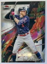 2024 Topps Finest Carlos Correa Common #2 Minnesota Twins