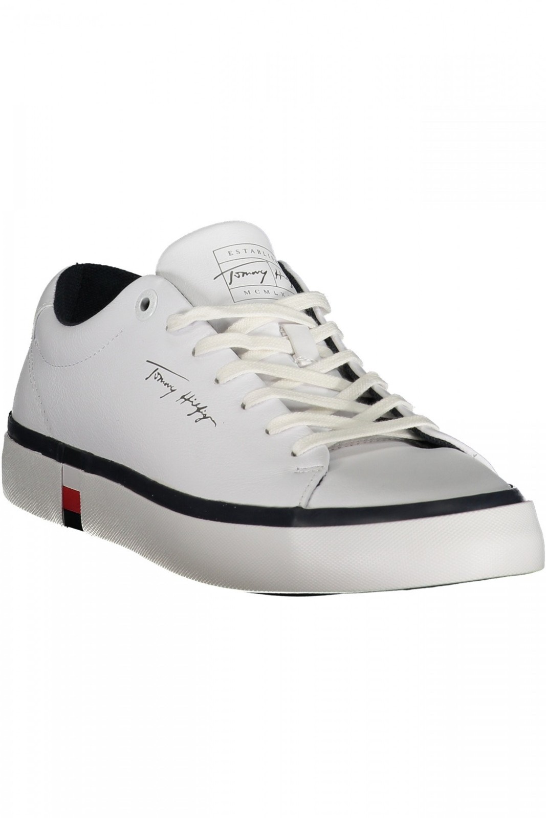 Tommy Hilfiger Calzature Uomo Sneakers Calzatura sportiva Bianco 40 Con Lacci, D