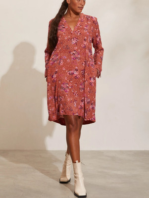 Odd Molly Anthropologie Gianna Mini Dress Floral Printed Resort XS-0 NEW 255306