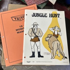 Original vintage JUNGLE HUNT TAITO    arcade ...