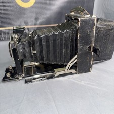 Kodak Nagel Recomar 33 9x12 Folding Camera w/ 135mm f4.5 Lens with Case