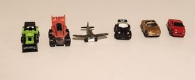 Micro Machine Funrise 1988 Ferrari Corvette Porsche Plain Tractor Vintage  Lot