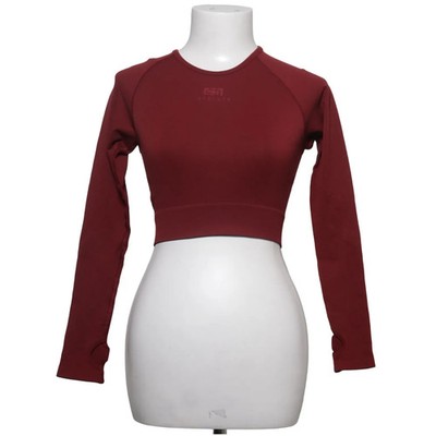 ESN, Trainingsshirt, Größe: XS/S, Rot, Einfarbig, Damen #Jyx