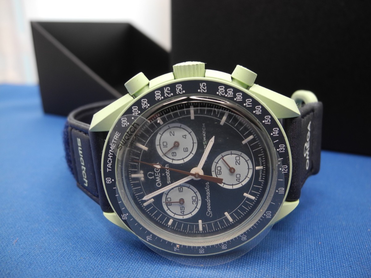 Swatch x Omega Bioceramic MoonSwatch Mission On Earth,BOX+PAPERS