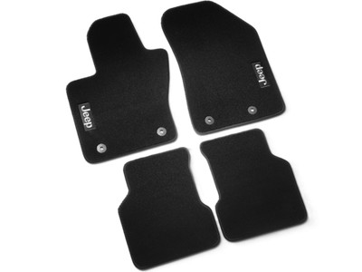 Original Jeep Compass 2017-2026 Velours-Fußmatten-Set K82214652AB