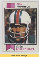 1973 Topps Dick Anderson #240 READ 0an