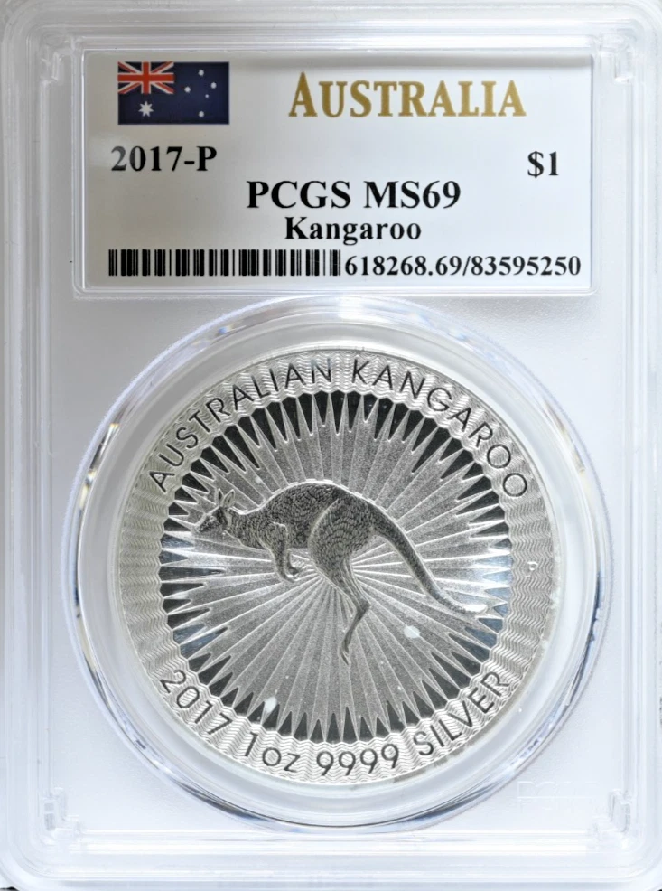 2017 Australian Kangaroo Silver Bullion Coins for sale | eBay