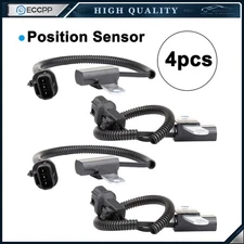 ECCPP 4PCS Engine Crankshaft Sensor For Jeep Cherokee L6 4.0L 56027866AC PC308
