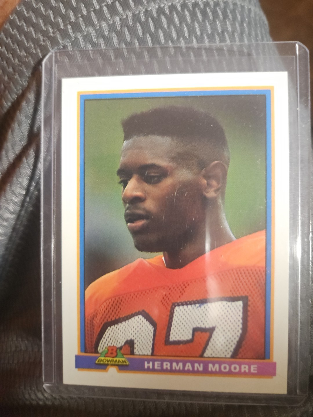 1991 Bowman - Herman Moore #158 (RC)