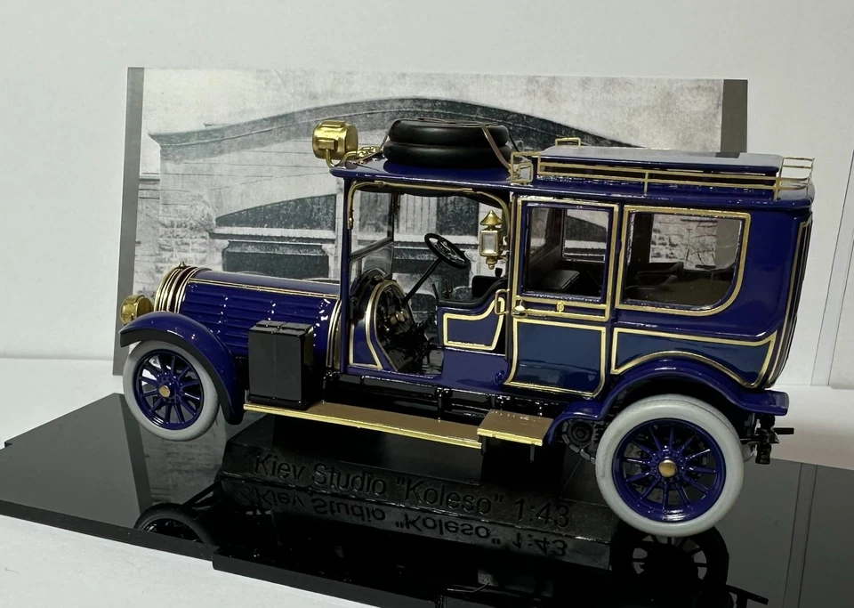 Delaunay-Belleville 70CV SMT 1913 NEW!  Studio "Koleso" 143 - Image 4 of 4
