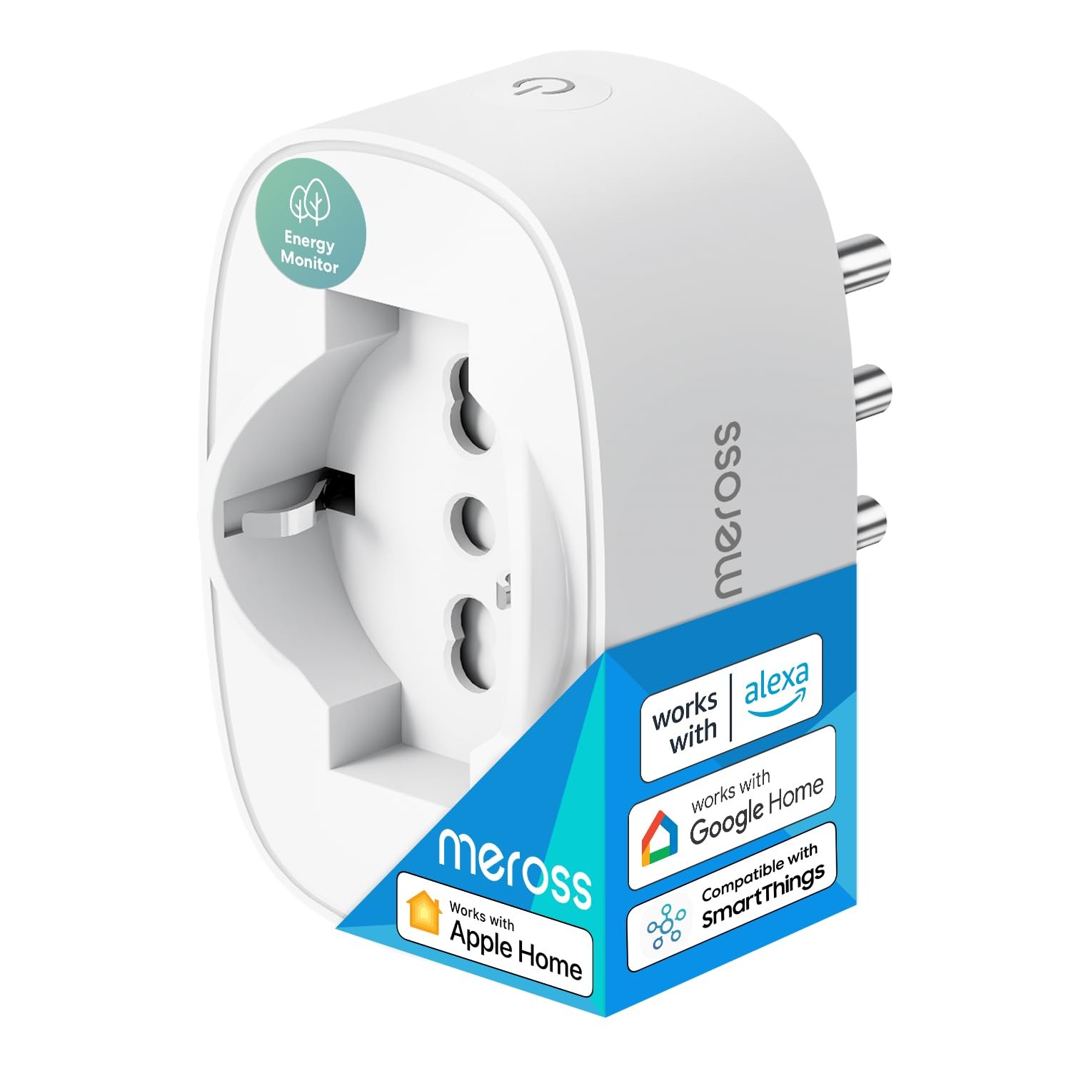 Presa Italiana WiFi Smart Power con Monitor di Energia Presa Intelligente
