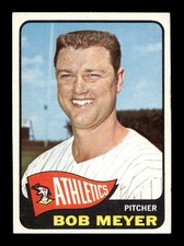 1965 Topps #219 Bob Meyer A's EX-MT+ *2a