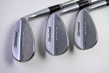 Cleveland RTX-3 Wedge Set / 52, 54, 58 Degree / Wedge Flex Dynamic Gold Shafts