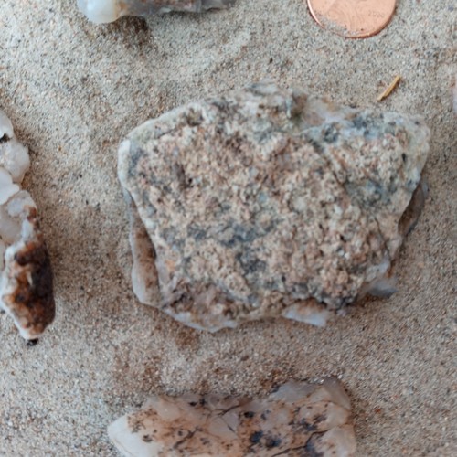 Lot of 5 Chalcedony Rose Botryoidal Agate Raw Specimens, Mohave Desert (#158) - Picture 13 of 13
