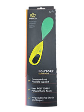 Spenco Polysorb Heavy Duty Maximum All Day Comfort and Support Insoles WMS 5-6.5