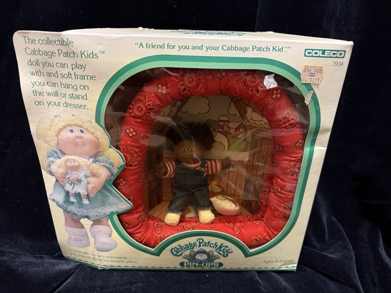 Vintage African American Cabbage Patch Kid Pin Up Branton Rudy Barn Yard Doll