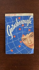 Vintage GAINSBOROUGH Hair Net - Nylon - Auburn New / Graphic Design Inspiration