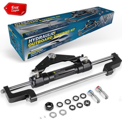 HC5345-3 For SeaStar Hydraulic Steering Cylinder Ram Marine Boat Outboard 300HP