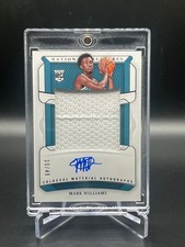 2022-23 Panini National Treasures Mark Williams RC Colossal Material Auto /49