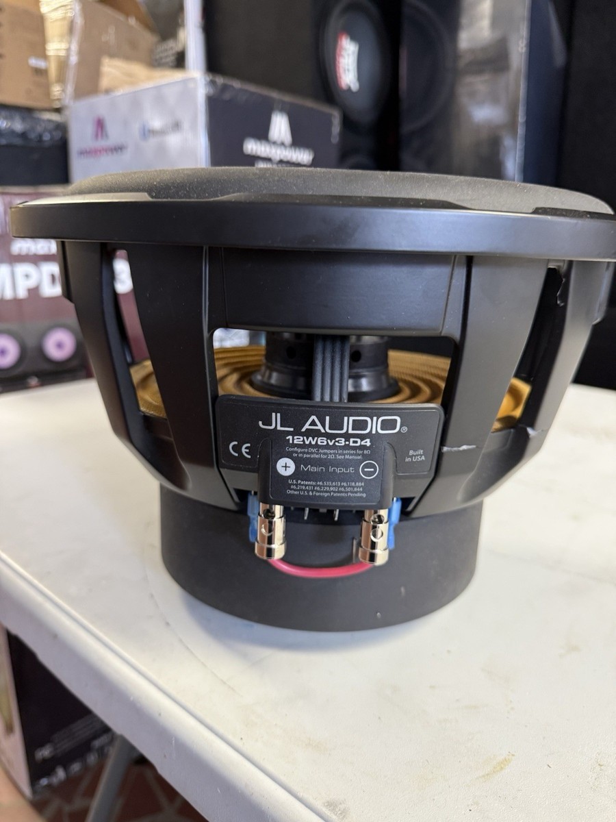 JL Audio 12W6v3-D4 12