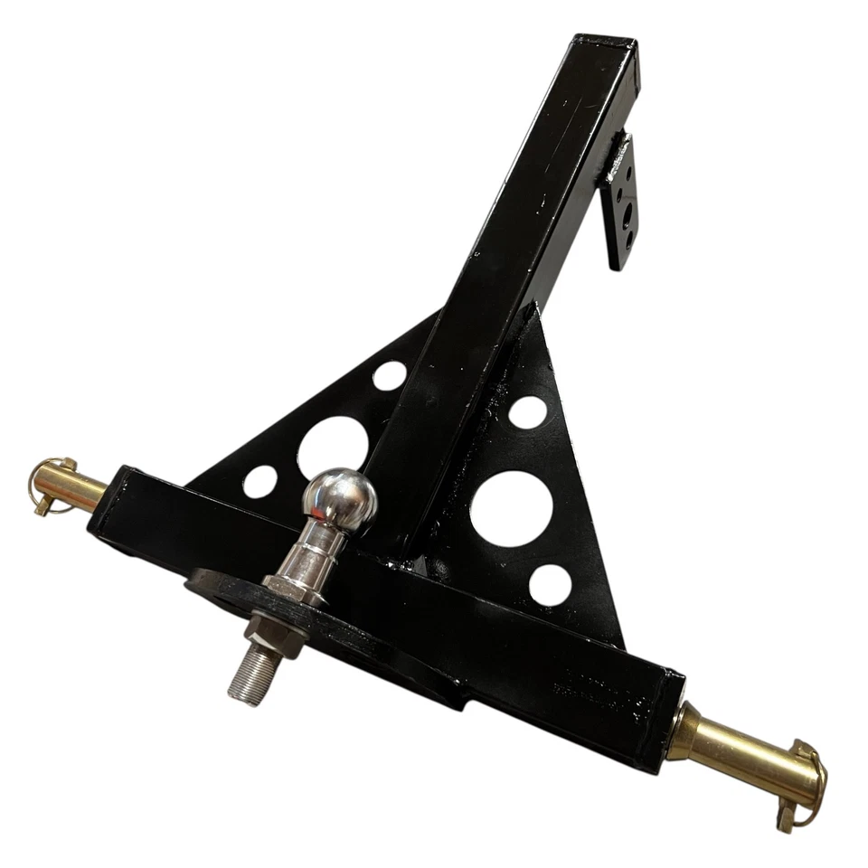 Heckkreuz 660 mm Ackerschiene Kugelkopf Haken für Kat. 2 Dreipunktaufnahme - Bild 2 von 2