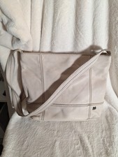 The Sak De Young  Leather Hobo In Cream/offwhite