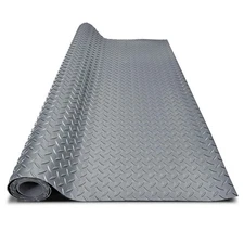 4x8FT Garage Floor Mat, 2.8mm Thickened Flooring Roll for Under Car, Golf Car...