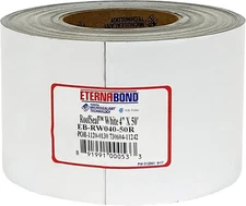 EternaBond RoofSeal White 4"x50' MicroSealant UV Stable RV Roof Seal Repair Tape