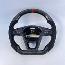 Volante de fibra de carbono para Seat Leon Cupra Mk3 FR Ibiza Toledo Ateca Arona