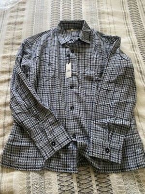 Banana Republic Relaxed-Fit Houndstooth Shirt