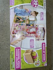 KidKraft Casa delle Bambole in Legno da Giardino con Fioritura Primaverile con Accessori e Mobili