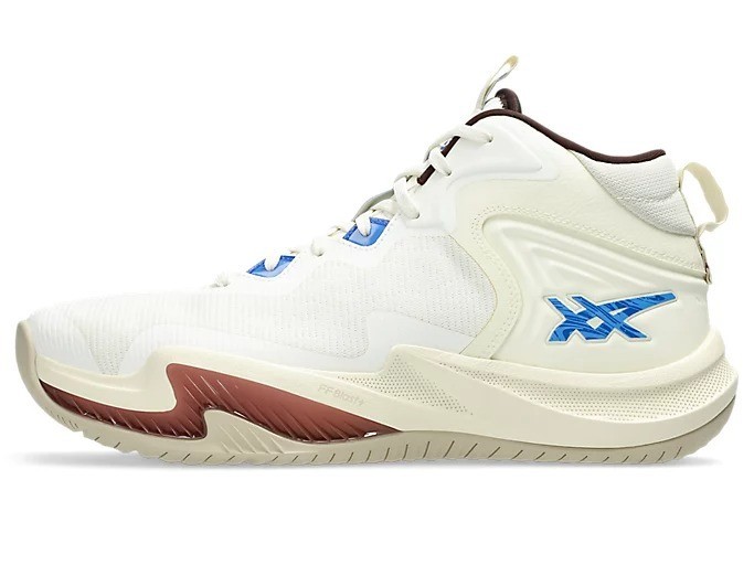 ASICS NOVA SURGE 3 1061A048 750 Ivory Blue Coast Basketball Shoes