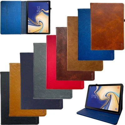 Leder Tablet Cover Case Schutzhülle für Samsung Galaxy Tab - für alle Modelle! - Bild 1 von 4