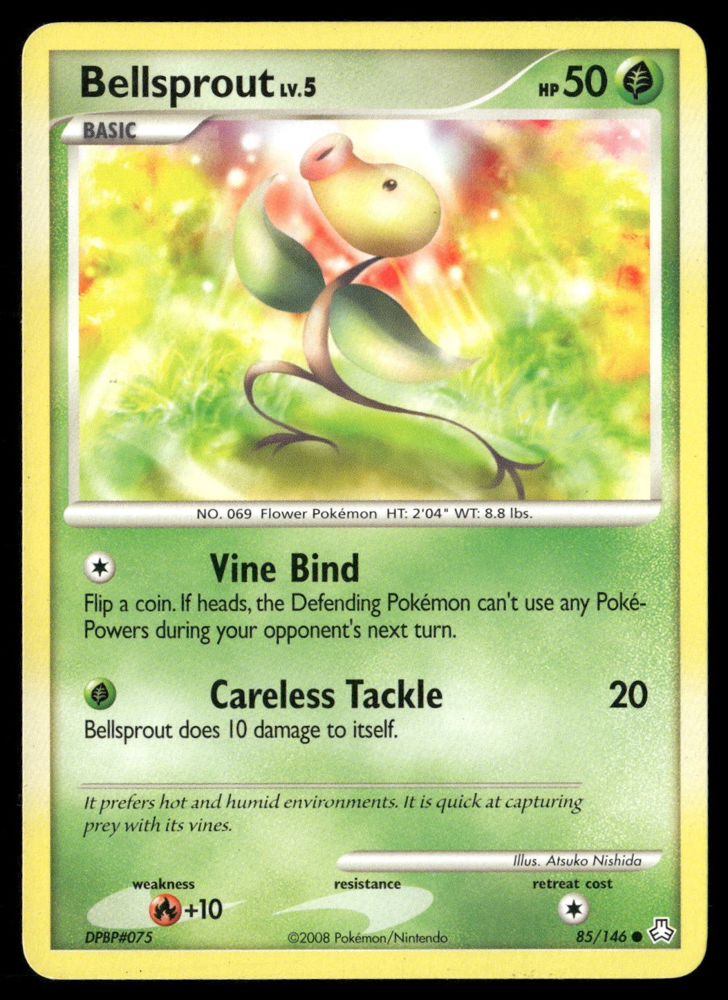 Bellsprout 85/146 Common Legends Awakened Pokemon MP