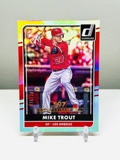 Mike Trout /397 2016 Panini Donruss - #83 Career Stat Line