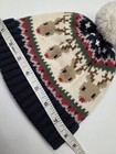 Baby GAP 12-18 Month Soft Knit Pom Pom Fairisle Reindeer Beanie & Mitten Set — photo 9